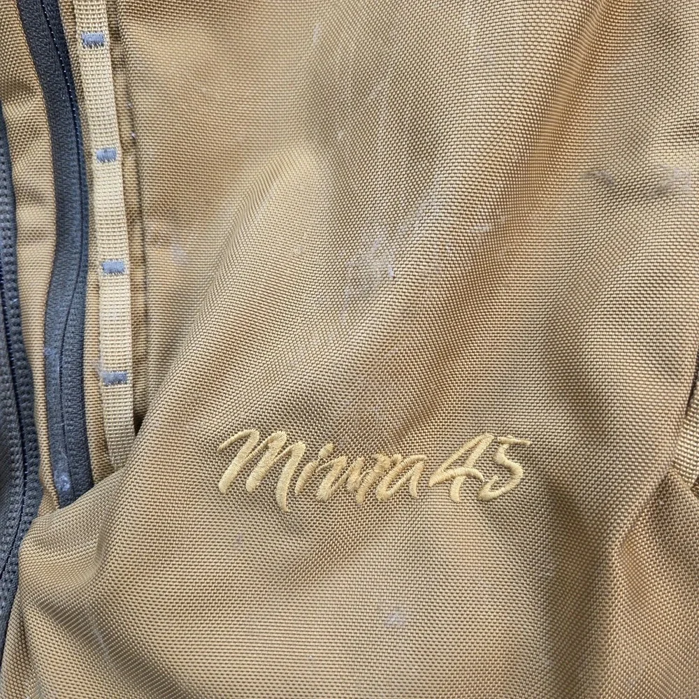 Arc'Teryx Backpack Miura 45 Golden Yellow Mountain Climbing Hiking